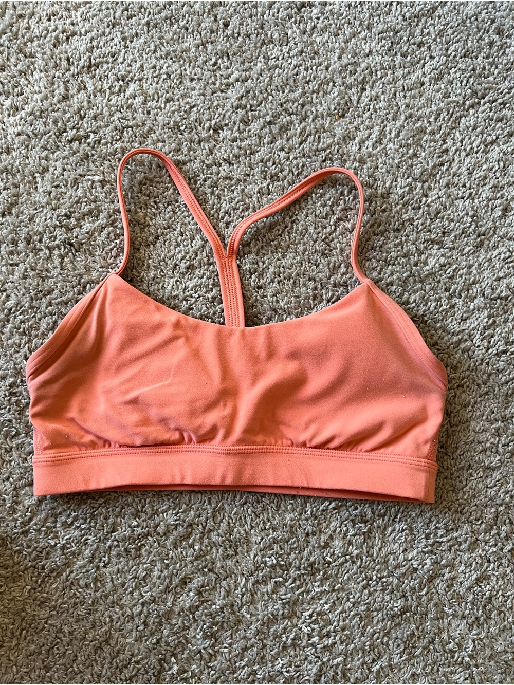 lululemon athletica Coral Y Flow Light-Support Sports Bra
